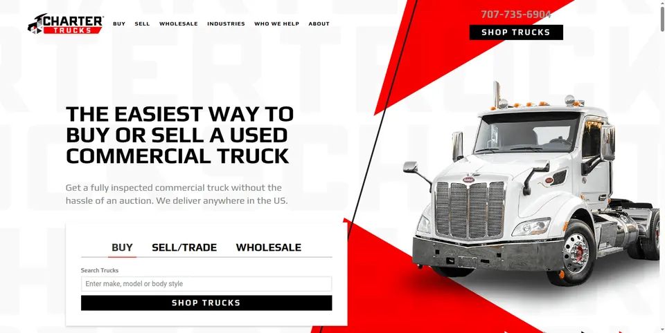 Charter Trucks: Google Ads and SEO Strategy to Reverse Declining Traffic